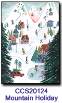 Mountain Holiday Charity Select Holiday Card